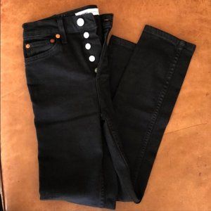 Re/done Originals High rise ankle crop - 24